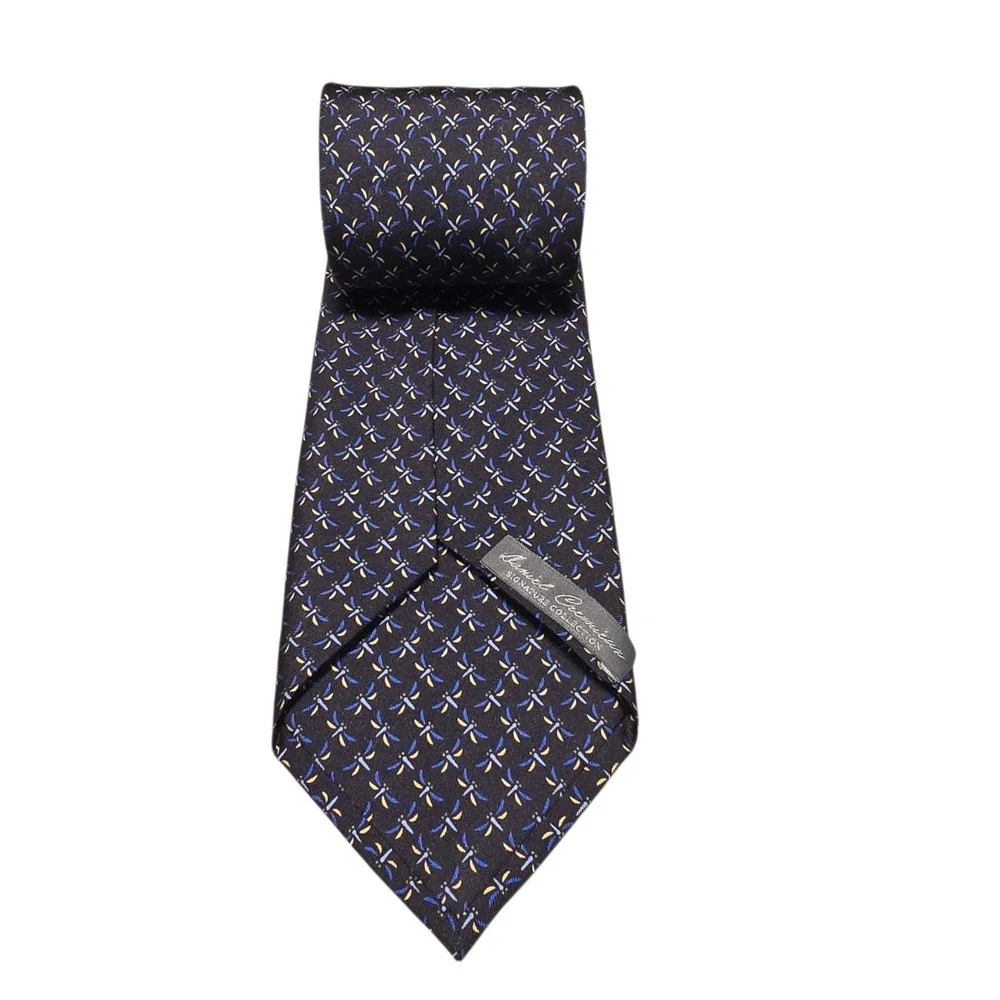 DANIEL CREMIEUX Hand Made in Italy Tie Blue 100% Silk Limited‎ Edition #7/234